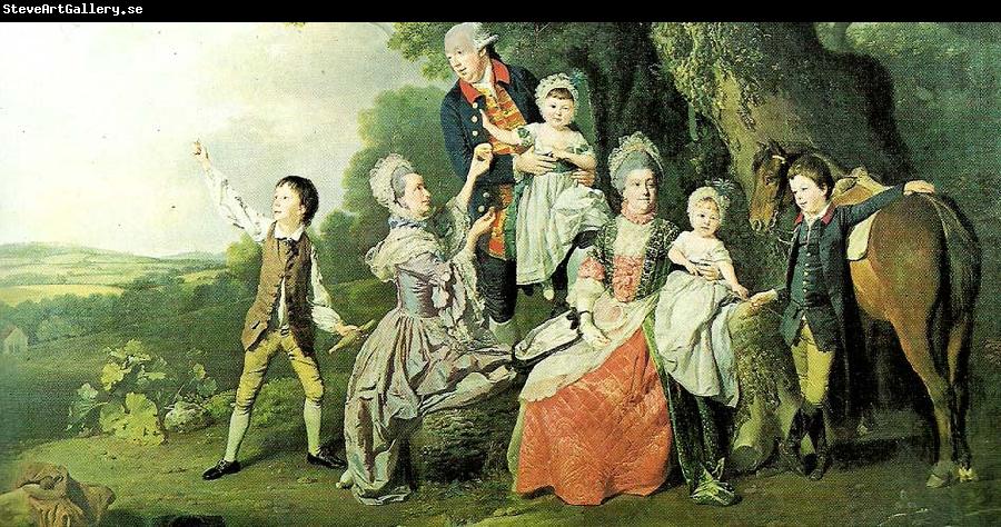 ZOFFANY  Johann the bradshaw family, c.